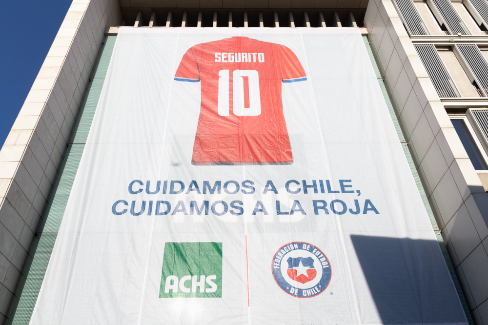 La ACHS se convierte en sponsor oficial de La Roja La ACHS se convierte en sponsor oficial de La Roja