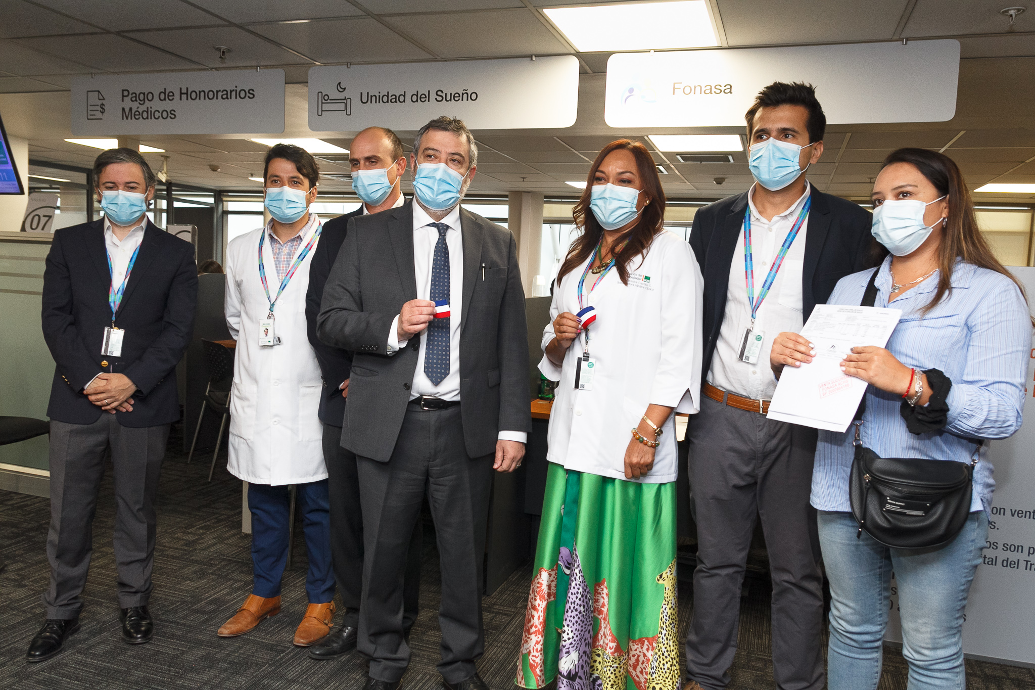 FONASA inaugura módulo de atención en Centro Médico del Hospital del Trabajador ACHS  FONASA inaugura módulo de atención en Centro Médico del Hospital del Trabajador ACHS