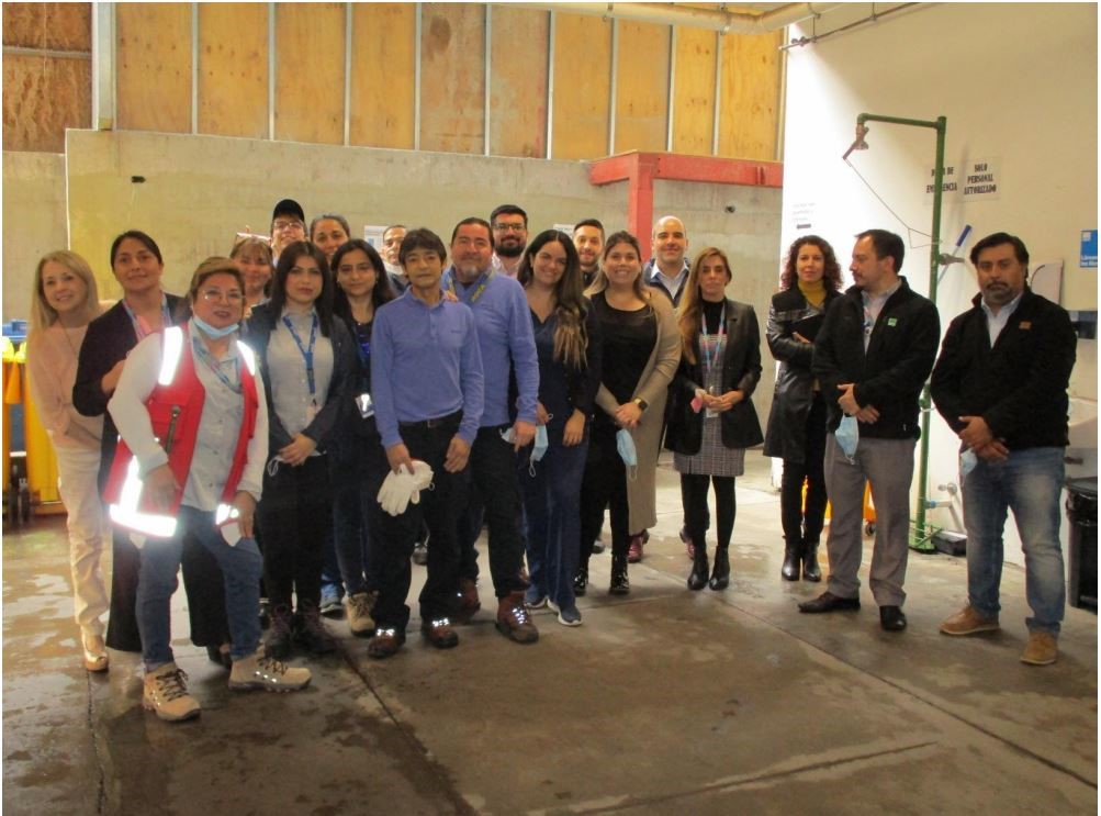 Universidades San Sebastián y de Las Américas conocen en terreno proceso de residuos del Hospital del Trabajador ACHS Universidades San Sebastián y de Las Américas conocen en terreno proceso de residuos del Hospital del Trabajador ACHS