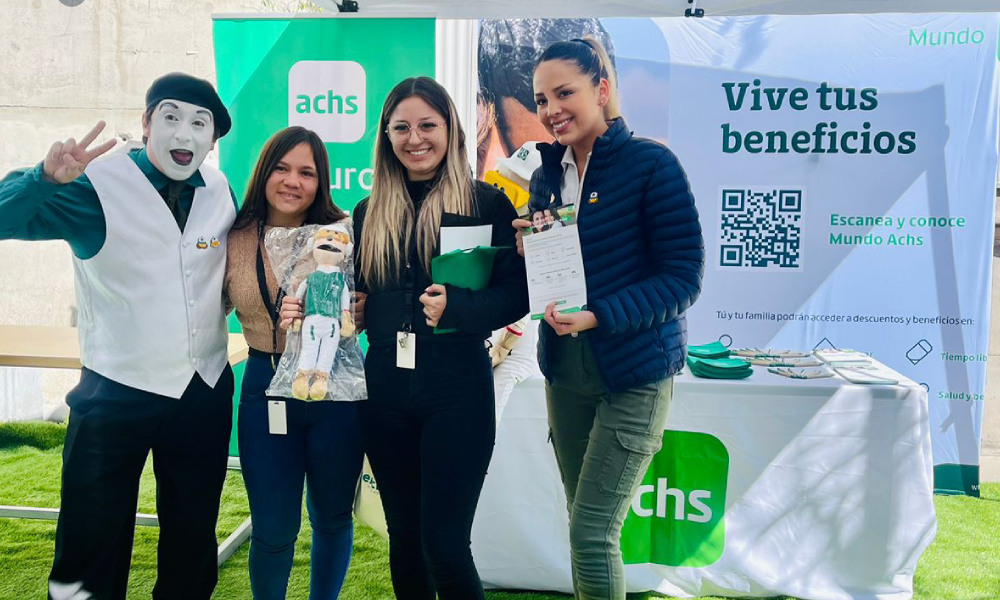 La Achs participa en la primera Feria de Salud y Bienestar organizada por Chilexpress La Achs participa en la primera Feria de Salud y Bienestar organizada por Chilexpress