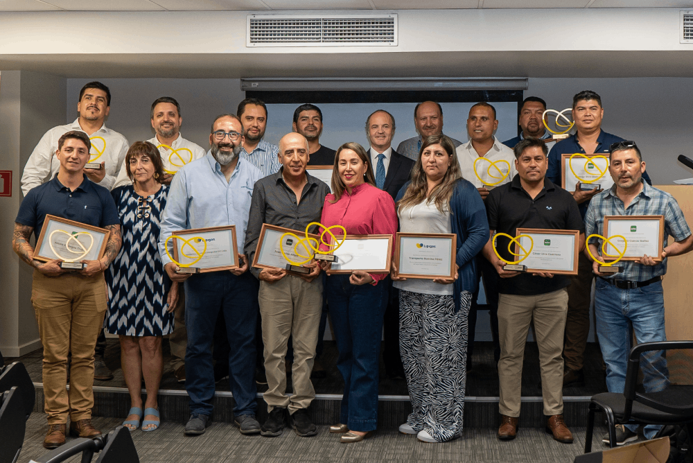 Achs Seguro Laboral reconoce a Comités Paritarios de Empresa Lipigas