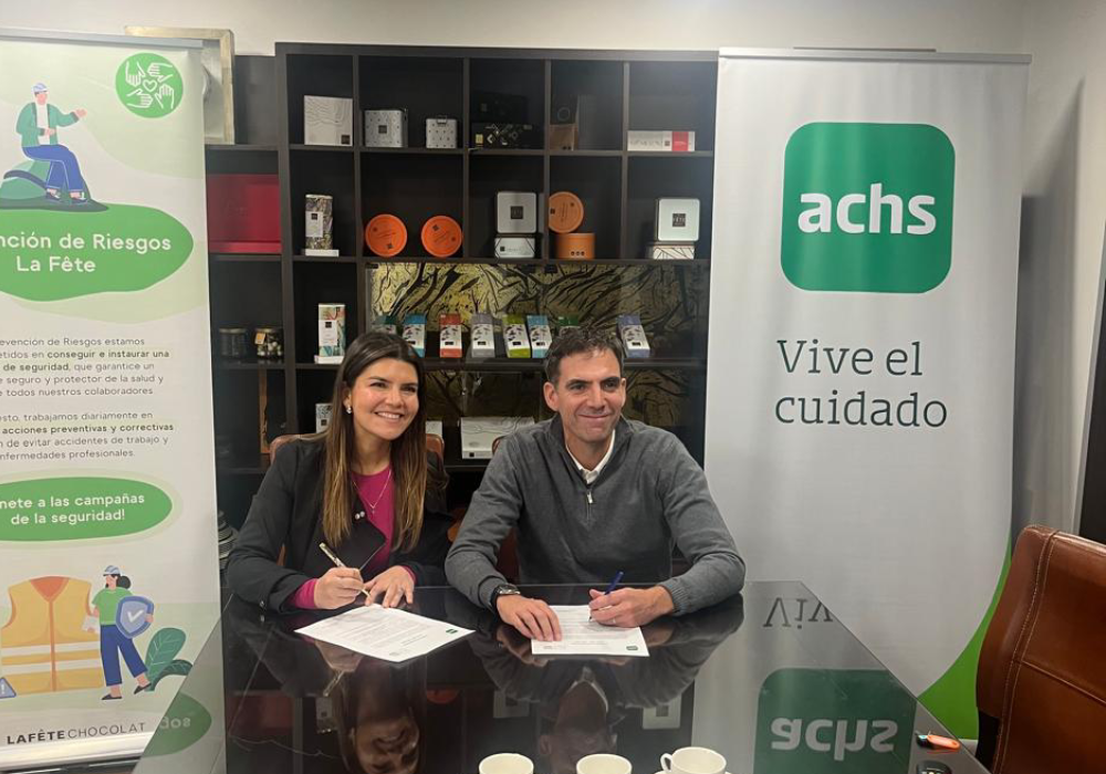 Achs Seguro Laboral y La Fetê firman acuerdo de colaboración en seguridad y salud ocupacional