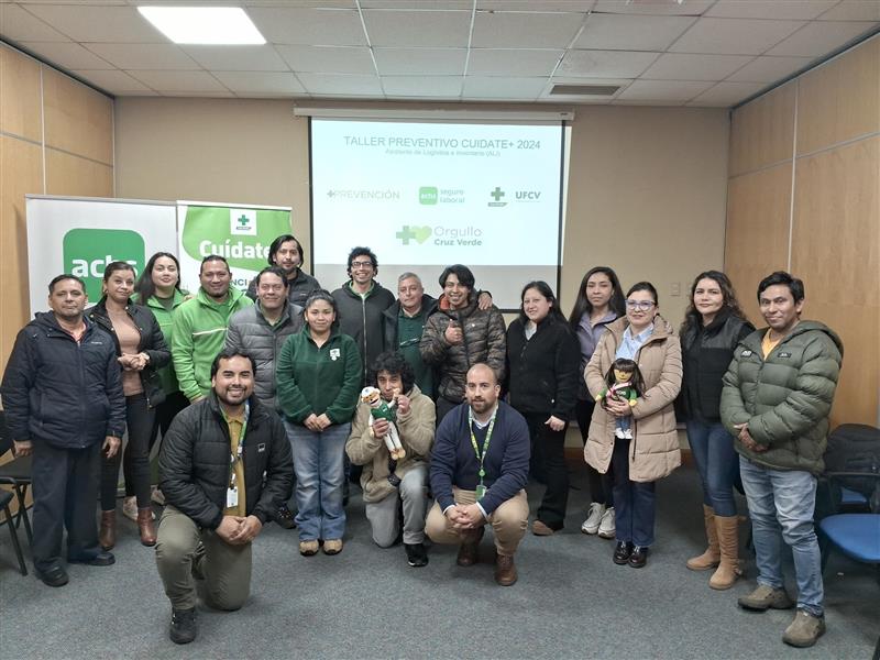 Achs Seguro Laboral y Farmacias Cruz Verde fortalecen la seguridad preventiva con los talleres “Cuídate +”