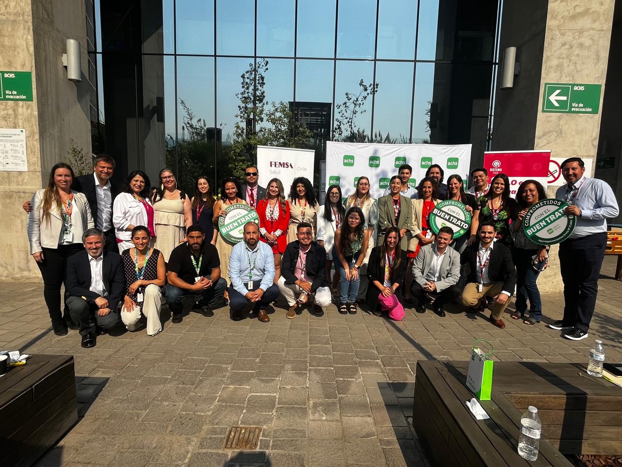 FEMSA Salud recibe Sello Achs Ley 21.643 por su compromiso con ambientes laborales
seguros y libres de violencia