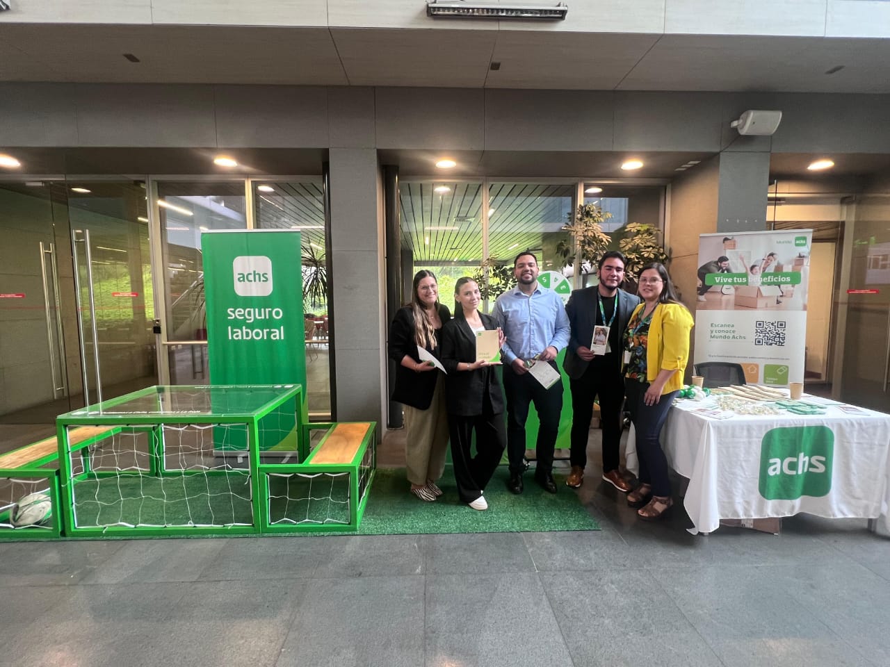 INACAP realiza Feria de la Salud SSOMA 2025  junto a Achs Seguro Laboral