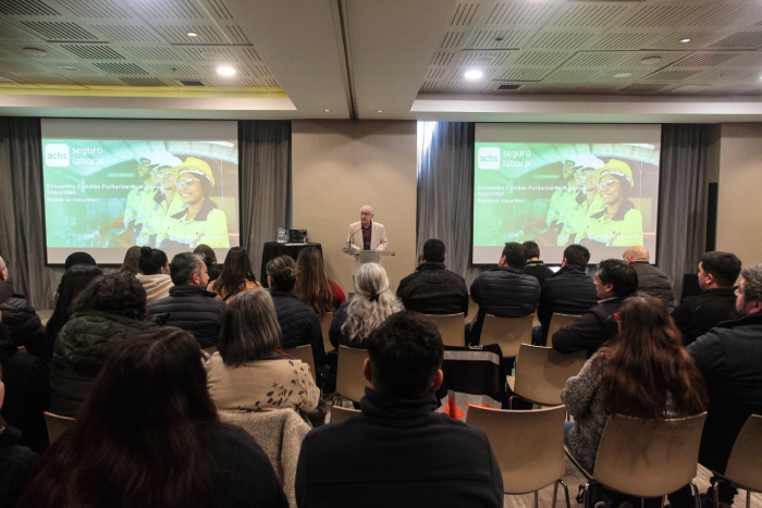 Más de 1.400 personas han participado en los Encuentros de Comités Paritarios realizados por la Achs en el primer semestre