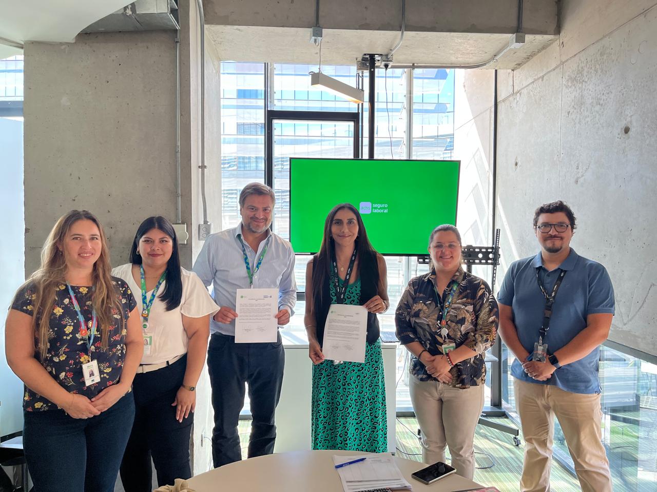 Achs Seguro Laboral, Intercob y SPIN firman acuerdo de trabajo 2025 Achs Seguro Laboral, Intercob y SPIN firman acuerdo de trabajo 2025