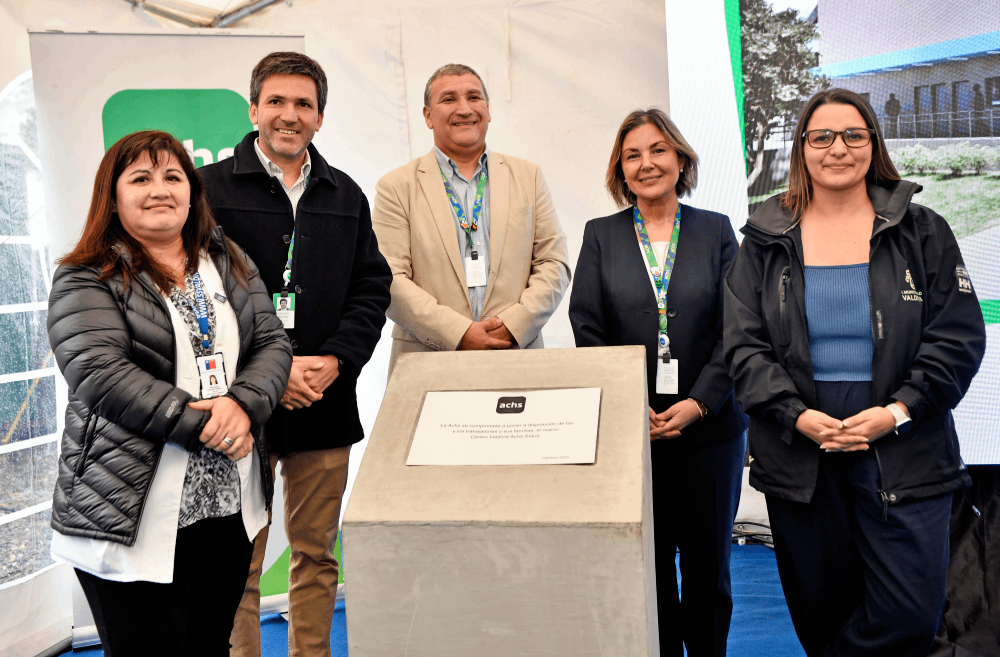 Presentan primera piedra de la remodelación del centro Achs Salud en Valdivia: un compromiso con la seguridad y salud de la comunidad