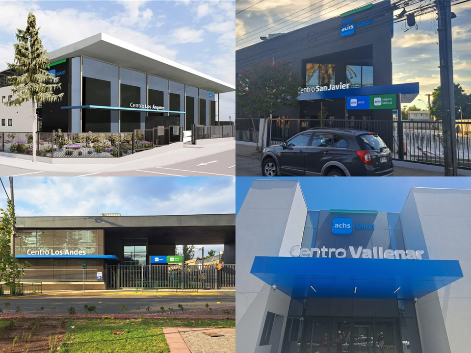 Achs suma dos nuevos centros con certificación internacional de construcción sustentable