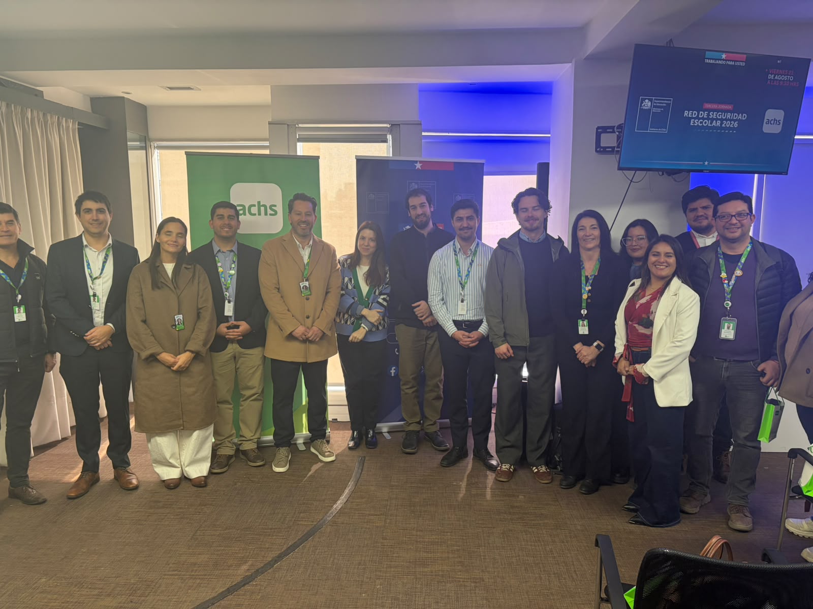 Achs participa como aliado estratégico en el tercer encuentro del año de la Red de Seguridad Escolar